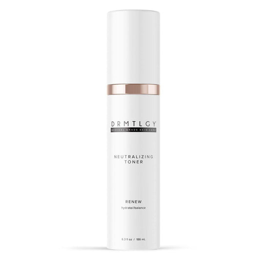 DRMTLGY Neutralisierendes Gesichtswasser – Beruhigend, pH-ausgleichend, feuchtigkeitsspendend für alle Hauttypen (186 ml)