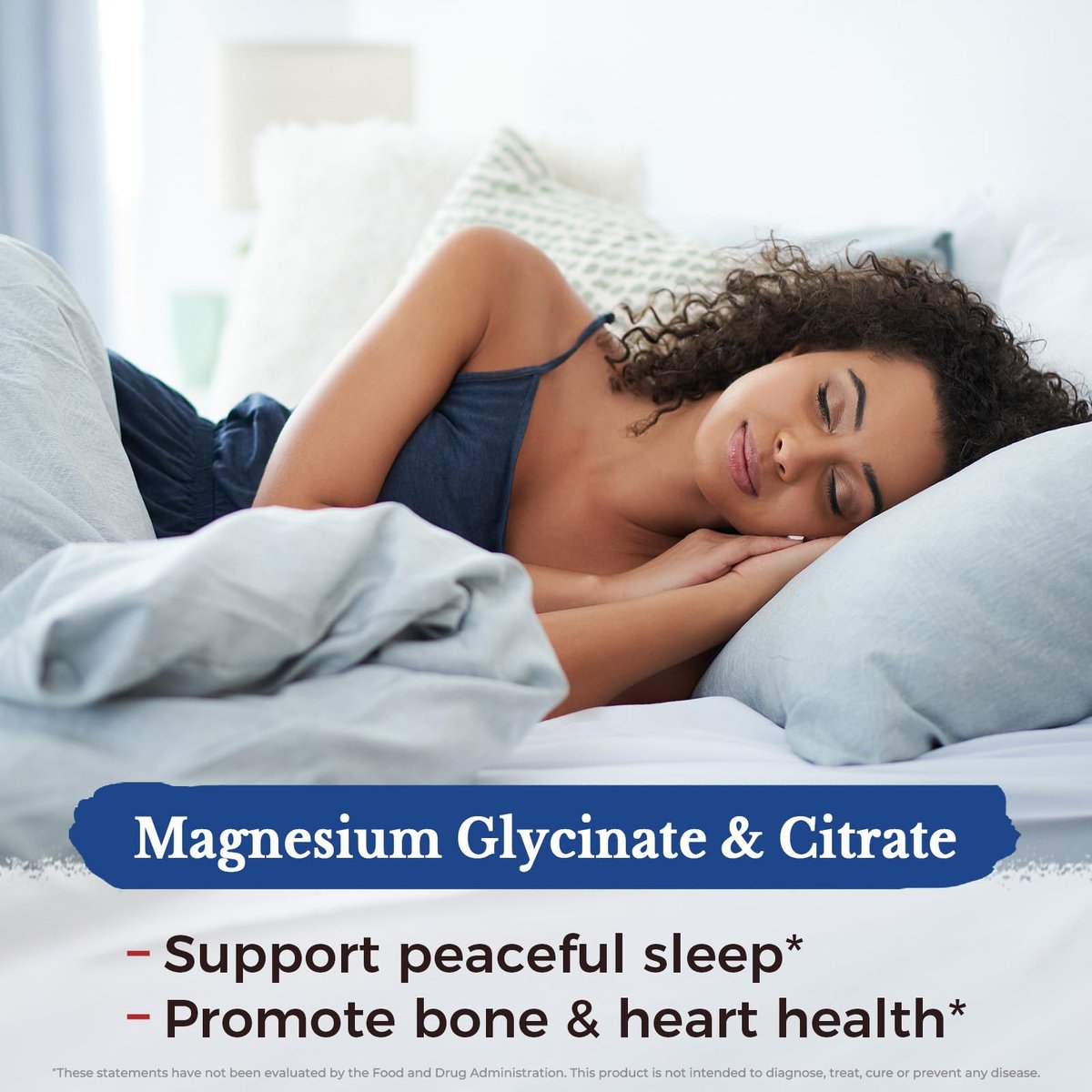 Vitalitown Magnesium Komplex | 300 mg elementares Magnesium | Magnesiumcitrat, Glycinat, Taurat, Malat | Non-GMO, glutenfrei, 90 vegane Kapseln für Knochen, Gehirn, Herz