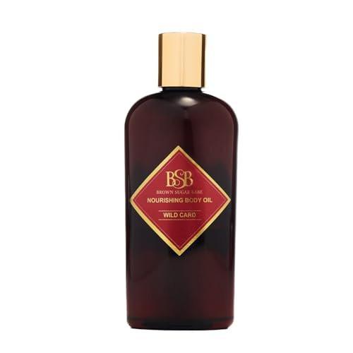 Brown Sugar Babe Wild Card Body Oil – Nährendes Öl mit Jasmin- und Zedernholzduft, parfümiertes Hautpflegeöl, 118 ml
