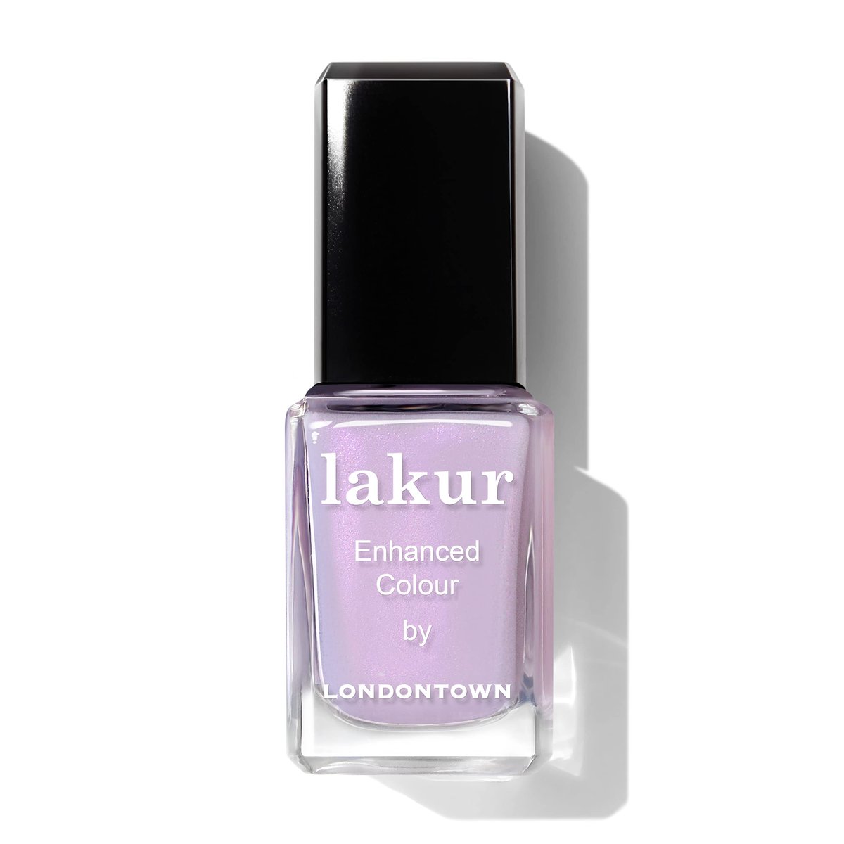LONDONTOWN Lakur Nagellack – Rosa & Lila Töne, Langhaftend, Streifenfrei, Splitterresistent | 21+ Frei, Ungiftig, Vegan, Stärkt & Hydratisiert Nägel, 0,4 Fl Oz, Honey Lavender