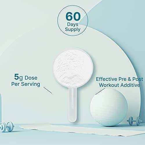 DEAL SUPPLEMENT Instant Creatine Monohydrat Pulver, 5g pro Portion – 60 Portionen | Mikronisiert, ungewürzt, schnell absorbierend | Ohne Füllstoffe, Nicht-GVO, Keto-freundlich, Vegan