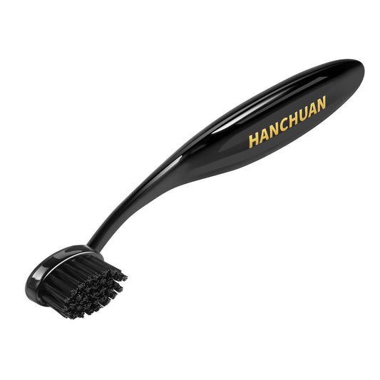 HANCHUAN Präzisionsstylingbürste für Naturhaar – Tragbare Edge-Control- und Borstenbürste