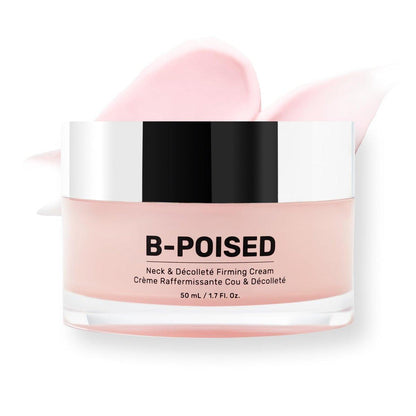 MAËLYS B-POISED Halscreme – Straffende und Anti-Aging Creme für Hals und Dekolleté mit brasilianischem Pfefferbaum, Linolsäure und Kängurublume (50 ml)
