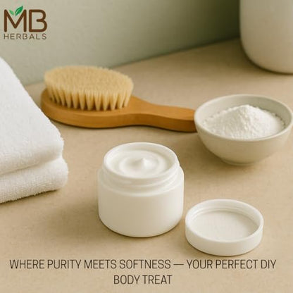 MB Herbals Zinkoxid Pulver 226,8 g | unbeschichtet & nicht-nano | Für DIY Sonnenschutz Lotion & Creme