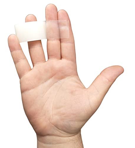 Vakly Klarer medizinischer Tape 1 Zoll x 10 Yards (6er-Pack) – Transparenter atmungsaktiver Haftverband für Erste Hilfe, Latexfrei, hypoallergen, für empfindliche Haut