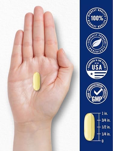 Carlyle Fischöl 3000mg | 900mg Omega 3 | 90 Weichkapseln | Zitronengeschmack | Nicht-GVO & Glutenfrei