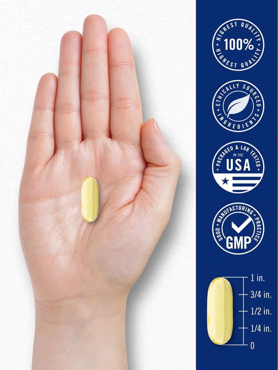 Carlyle Fischöl 3000mg | 900mg Omega 3 | 90 Weichkapseln | Zitronengeschmack | Nicht-GVO & Glutenfrei