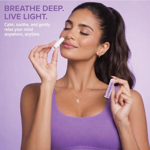 MOXE Lavendelöl Nasal Inhaler – Therapeutische Aromatherapie für Entspannung und Wohlbefinden (1 Pack)