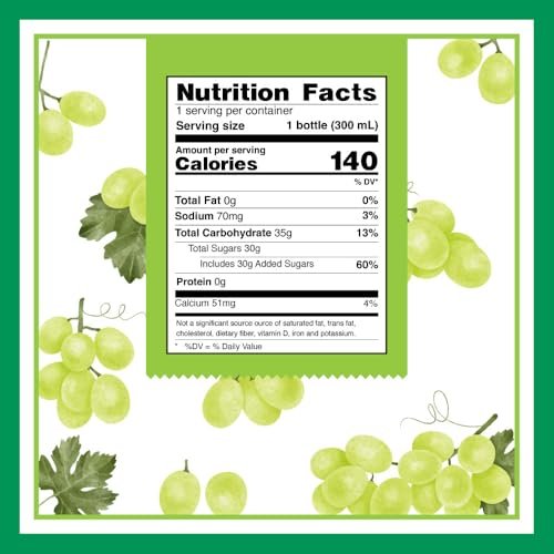 Sappe Aloe Vera Saft mit Grape Geschmack und großen Aloe-Stücken (6er Pack) – Pflanzlicher Saft für Hydration und Gesundheit für Erwachsene und Kinder