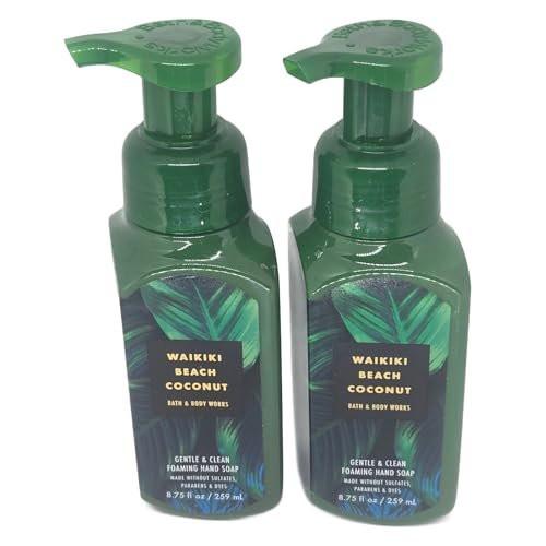 Bath & Body Works Sanfte Schaumhandseife 8,75 Unzen 2er-Pack (Waikiki Beach Coconut)
