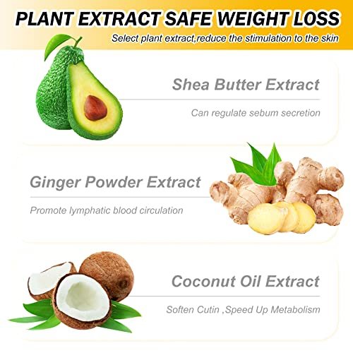 Ginger Slimming Cream – Heiße Fettverbrennung, Gewichtsverlust, Anti-Cellulite-Creme für den ganzen Körper, Bauch, beruhigend, entspannend, straffend
