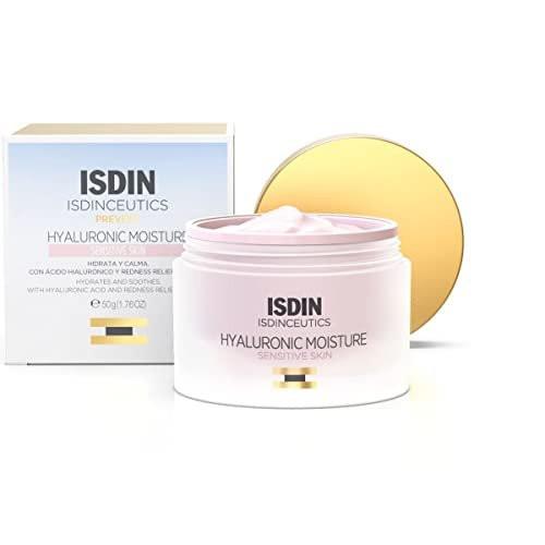 ISDIN Isdinceutics Hyaluronic Moisture Sensitive Skin Calming Daily Face Moisturizer mit Hyaluronsäure 1,76 oz
