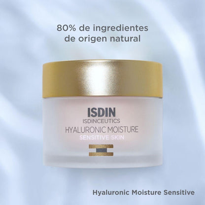 ISDIN Isdinceutics Hyaluronic Moisture Sensitive Skin Calming Daily Face Moisturizer mit Hyaluronsäure 1,76 oz