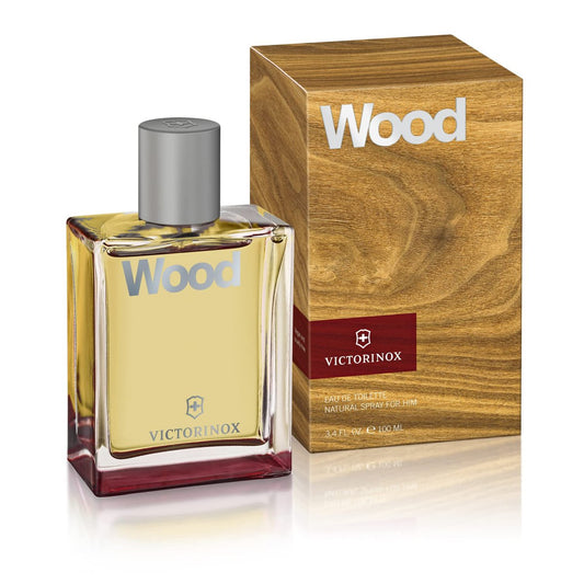 Victorinox Wood Eau de Toilette 3,4 oz – Herren Duft mit Schweizer Präzision