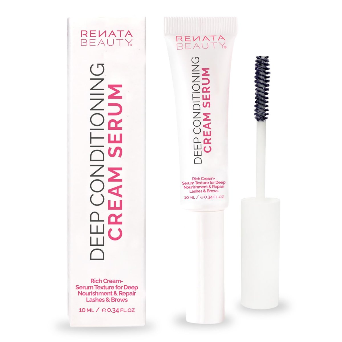 RB RENATA BEAUTY Lash & Brow Deep Conditioning Cream Serum – Reichhaltige Pflegecreme für Wimpern & Brauen – Nährt, Repariert & Schützt – Nachbehandlung & tägliche Anwendung