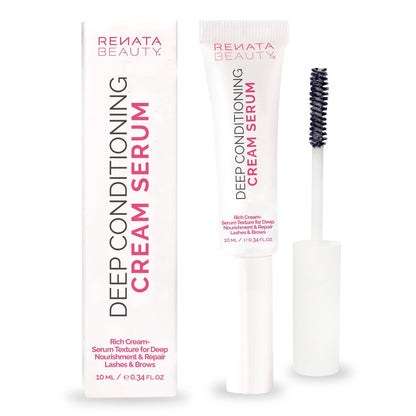RB RENATA BEAUTY Lash & Brow Deep Conditioning Cream Serum – Reichhaltige Pflegecreme für Wimpern & Brauen – Nährt, Repariert & Schützt – Nachbehandlung & tägliche Anwendung