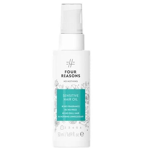 No nothing Haaröl für krauses Haar – Leichtes Anti-Frizz Haarserum für trockenes Haar, Frizz-Kontrolle, Glanz und Glättung, Duftfrei, Vegan und Tierversuchsfrei, 50 ml