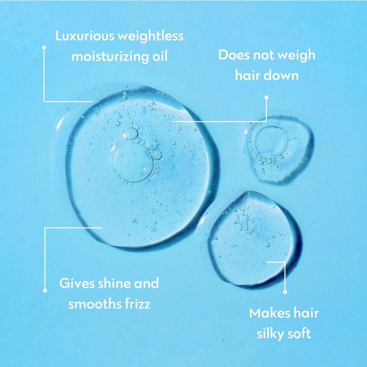 No nothing Haaröl für krauses Haar – Leichtes Anti-Frizz Haarserum für trockenes Haar, Frizz-Kontrolle, Glanz und Glättung, Duftfrei, Vegan und Tierversuchsfrei, 50 ml