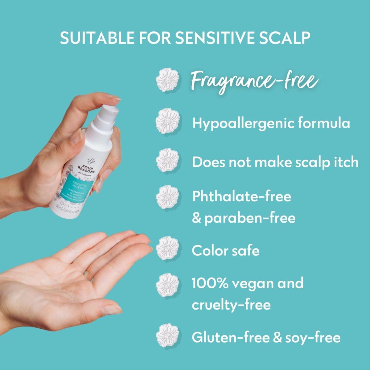 No nothing Haaröl für krauses Haar – Leichtes Anti-Frizz Haarserum für trockenes Haar, Frizz-Kontrolle, Glanz und Glättung, Duftfrei, Vegan und Tierversuchsfrei, 50 ml