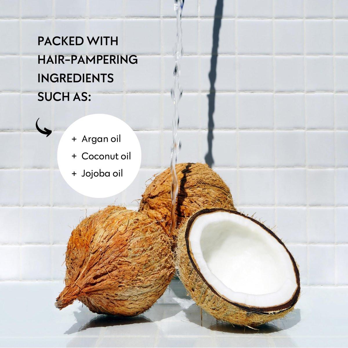 No nothing Haaröl für krauses Haar – Leichtes Anti-Frizz Haarserum für trockenes Haar, Frizz-Kontrolle, Glanz und Glättung, Duftfrei, Vegan und Tierversuchsfrei, 50 ml