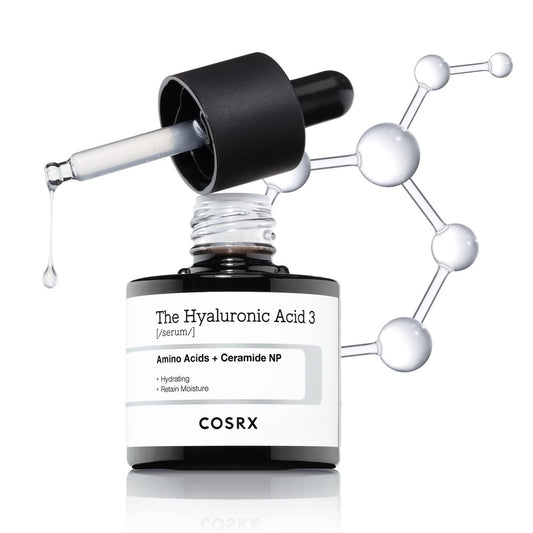COSRX Pure Sodium Hyaluronic Acid 3% Serum – Feuchtigkeitsspendend & Anti-Aging für trockene Haut, 20 ml