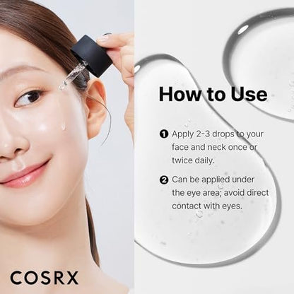 COSRX Pure Sodium Hyaluronic Acid 3% Serum – Feuchtigkeitsspendend & Anti-Aging für trockene Haut, 20 ml
