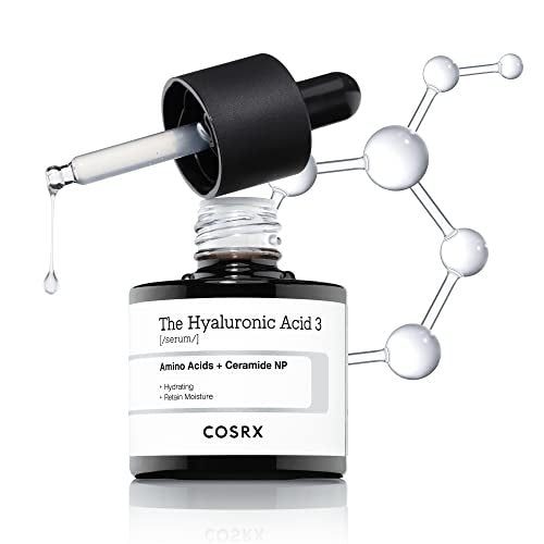 COSRX Pure Sodium Hyaluronic Acid 3% Serum – Feuchtigkeitsspendend & Anti-Aging für trockene Haut, 20 ml
