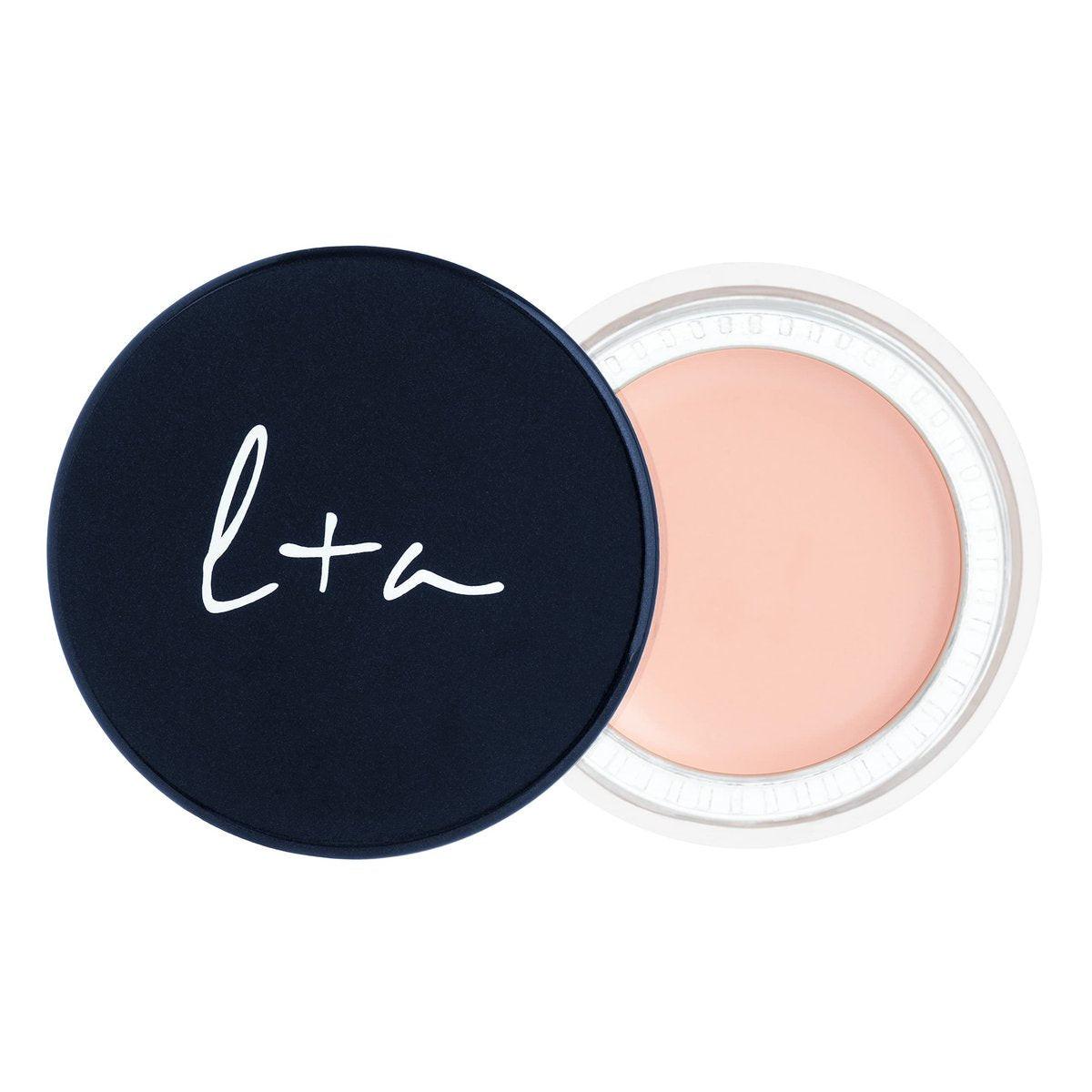 Lune+Aster Augenringe-Corrector - Cremiger Balm gegen dunkle Augenringe zum Aufhellen, Glätten und Hydratisieren | Mit Hyaluronsäure, Vitamin C + E | Für Schwamm, Pinsel und Finger geeignet | Hergestellt in den USA