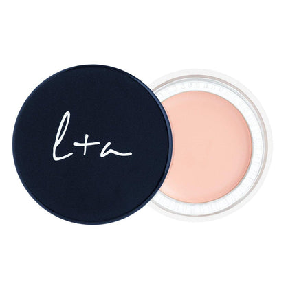 Lune+Aster Augenringe-Corrector - Cremiger Balm gegen dunkle Augenringe zum Aufhellen, Glätten und Hydratisieren | Mit Hyaluronsäure, Vitamin C + E | Für Schwamm, Pinsel und Finger geeignet | Hergestellt in den USA