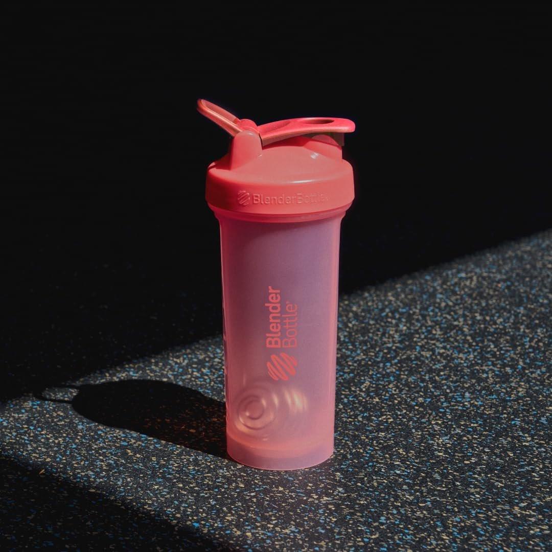 BlenderBottle Classic V2 Shakerflasche – Perfekt für Proteinshakes und Pre-Workout, 28 Unzen, Hellrosa