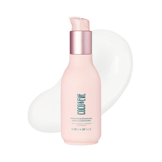 Coco & Eve Feuchtigkeitsspendender & entwirrender Leave-In Conditioner mit Kokosnuss, Avocadoöl, Vitamin A & E – Pflegt, entkraust, entwirrt, reduziert Haarbruch & Spliss (150 ml)