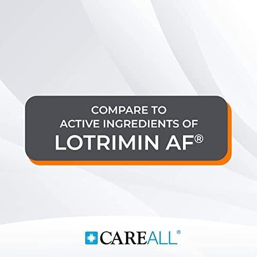 CareAll Clotrimazol Antimykotikum Creme 1% USP 1,0 oz (6er Pack) – Behandelt Fußpilz, Juckreiz und Ringelflechte, lindert Juckreiz, Brennen und Risse