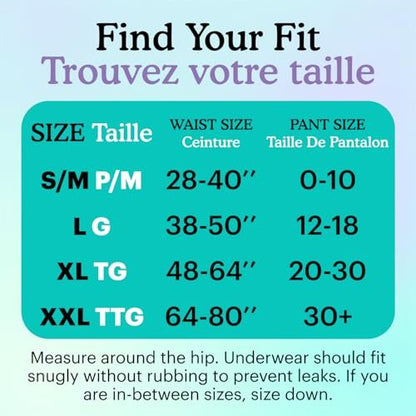 Because Overnight Absorbency Pull-Ups – Saugfähige Inkontinenzhosen für Erwachsene, Extra Saugfähige Nachtwindeln für Männer und Frauen, Weiß, Small/Medium, 20 Stück