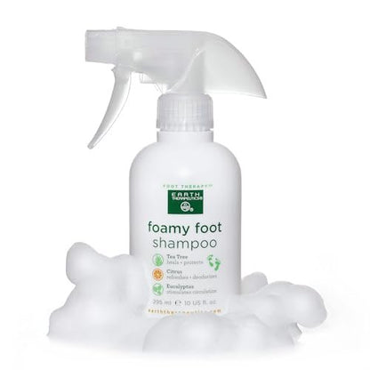 Earth Therapeutics Foamy Foot Shampoo – Sanftes Reinigungsschaum für Füße, 300 ml