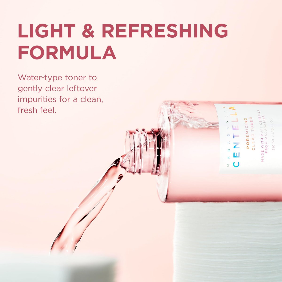 SKIN1004 Poremizing Clear Toner 210ml – Feuchtigkeitsspendendes Gesichtswasser mit Himalaya-Salz und Centella für Porenpflege und Ölbalance
