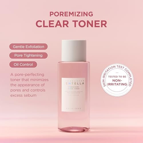 SKIN1004 Poremizing Clear Toner 210ml – Feuchtigkeitsspendendes Gesichtswasser mit Himalaya-Salz und Centella für Porenpflege und Ölbalance