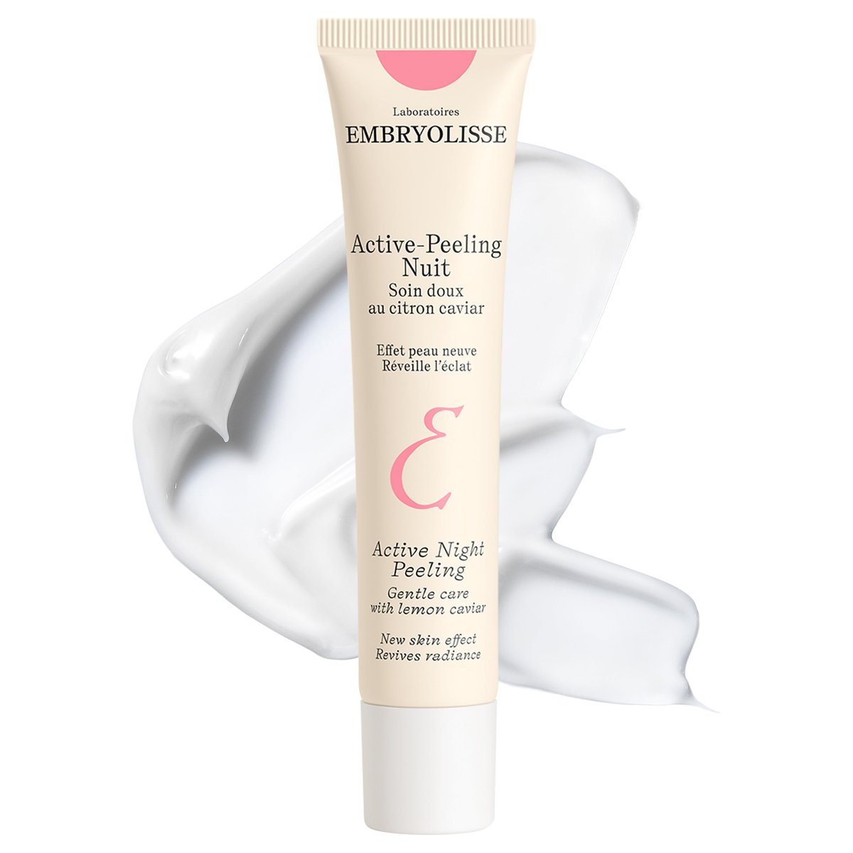 Embryolisse Active Night Peeling Treatment – Sanfte Nacht-Exfoliationscreme mit Sheabutter für strahlende Haut, 40 ml