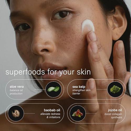Jack Henry Super Face Cream – Anti-Aging Gesichtscreme mit Hyaluronsäure & Peptiden, Bio-Pflanzenfeuchtigkeitscreme, sulfatfrei, tägliche Feuchtigkeitspflege für Männer und Frauen, 60 ml