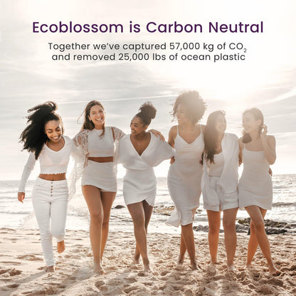 Ecoblossom Wiederverwendbare Menstruationsscheibe – Weiche Periodenscheibe aus flexiblem, medizinischem Silikon (Schwarz)