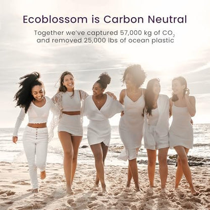 Ecoblossom Wiederverwendbare Menstruationsscheibe – Weiche Periodenscheibe aus flexiblem, medizinischem Silikon (Schwarz)