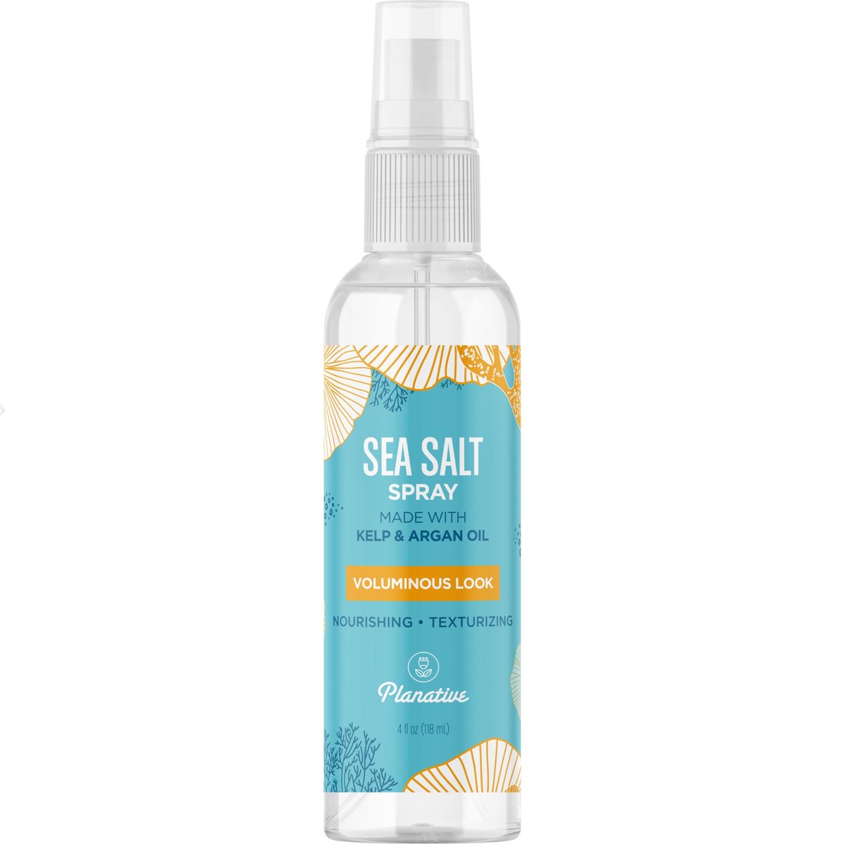 Sea Salt Spray für Haarvolumen – Beach Waves Texturspray für Frauen und Männer – Starker Halt, nicht klebrig – Locken und Textur für natürliche Beach Waves – 118 ml