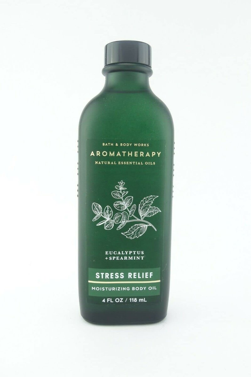 Bath & Body Works Aromatherapie Feuchtigkeitsspendendes Körperöl 118 ml (Eukalyptus Minze)