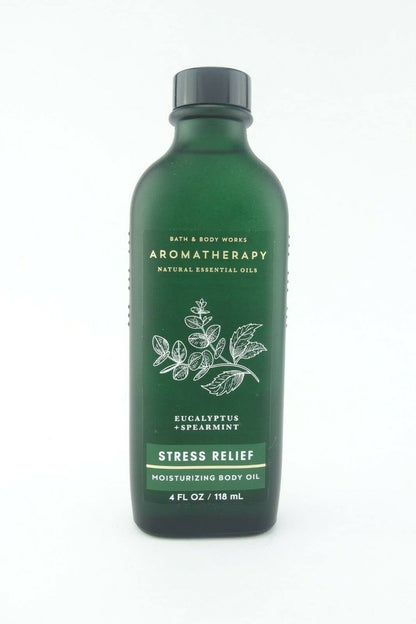 Bath & Body Works Aromatherapie Feuchtigkeitsspendendes Körperöl 118 ml (Eukalyptus Minze)