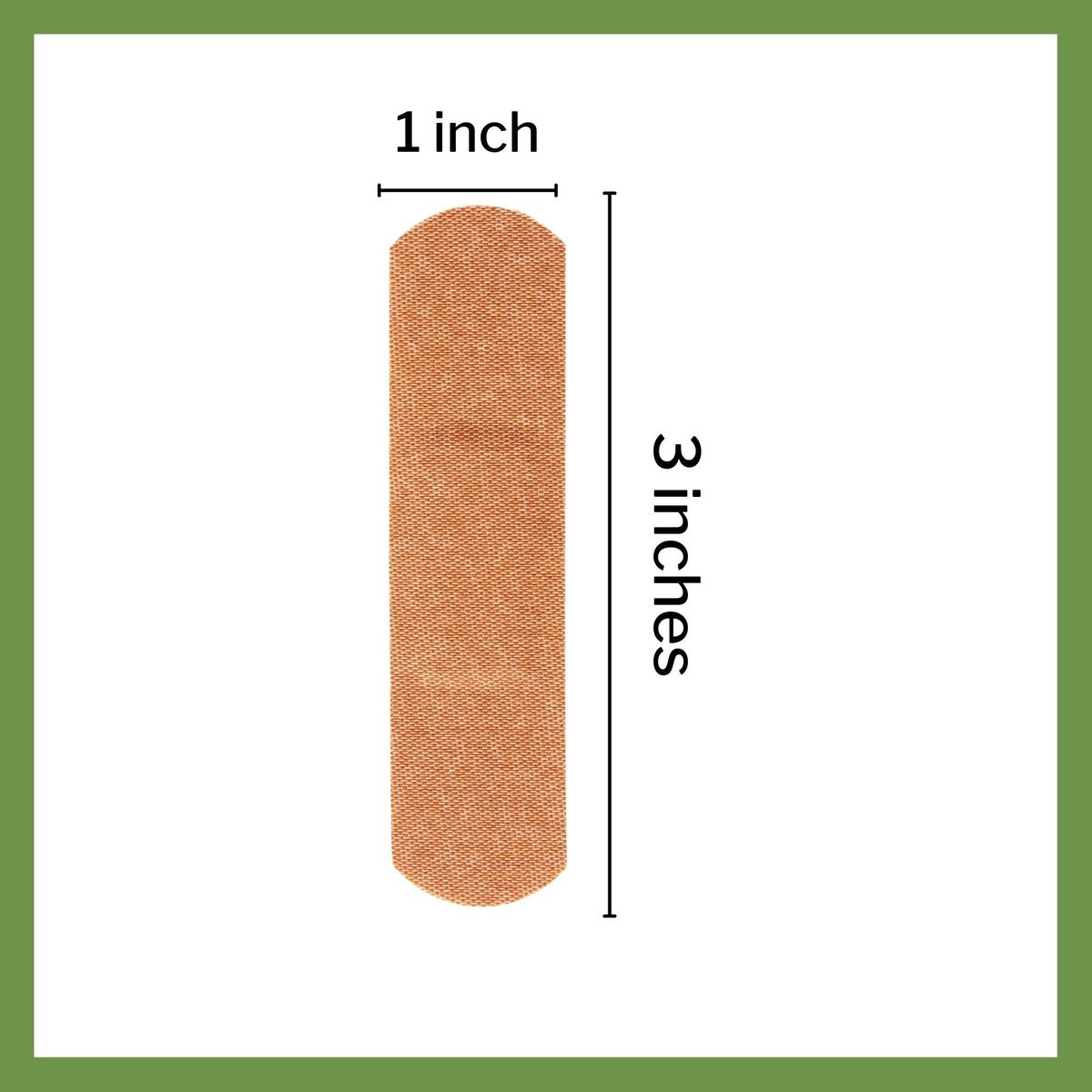 McKesson Pflaster, steril, Stoffstreifen, 1 x 3 Zoll, 100 Stück, 4er-Pack, 400 Stück insgesamt