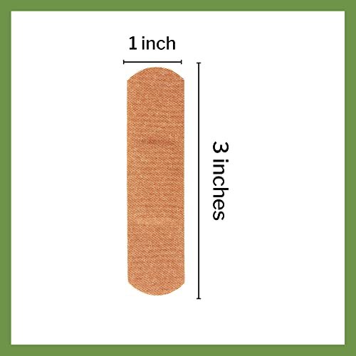 McKesson Pflaster, steril, Stoffstreifen, 1 x 3 Zoll, 100 Stück, 4er-Pack, 400 Stück insgesamt