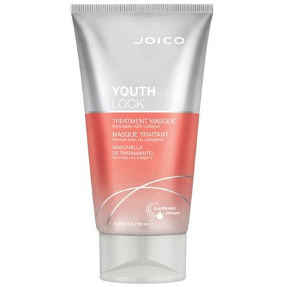 Joico YouthLock Treatment Masque – Pflegende Haarmaske mit Kollagen für geschmeidiges, glänzendes Haar – 150 ml