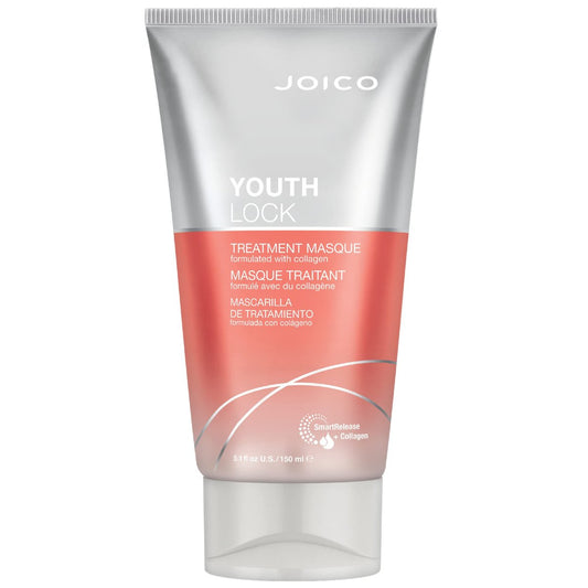 Joico YouthLock Treatment Masque – Pflegende Haarmaske mit Kollagen für geschmeidiges, glänzendes Haar – 150 ml