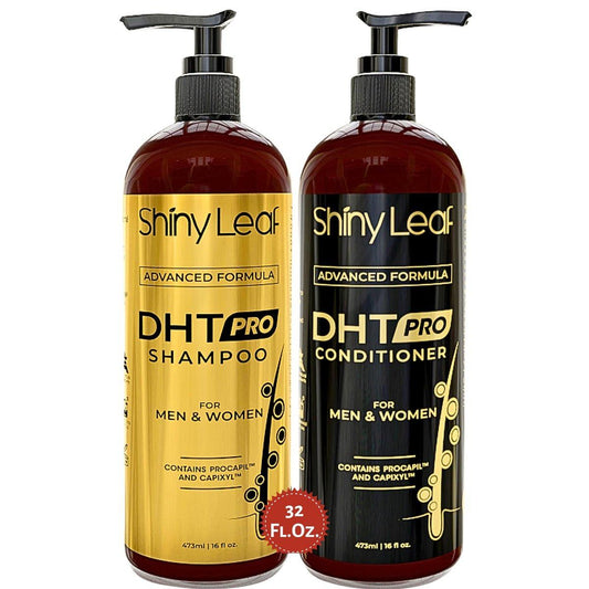 DHT Pro Shampoo und Conditioner - Fortschrittliche Formel mit Procapil und Capixyl, DHT-Blocker, Hergestellt in den USA, Haarausfall-Lösung für Männer und Frauen, stimuliert die Follikel, unterstützt dünner werdendes Haar