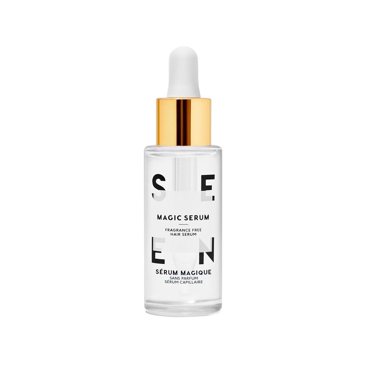 SEEN Magic Serum, Parfümfrei - Nicht komedogenes Haarserum - Anti-Frizz - Von Dermatologen entwickelt - Sicher für empfindliche, zu Ekzemen und Akne neigende Haut