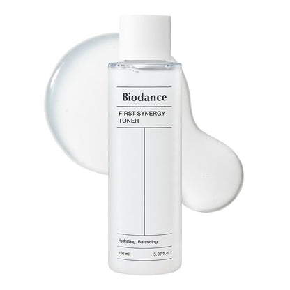 Biodance First Synergy Toner – Feuchtigkeitsspendender Gesichtstoner mit Hyaluronsäure für die Hautbalance, 150 ml
